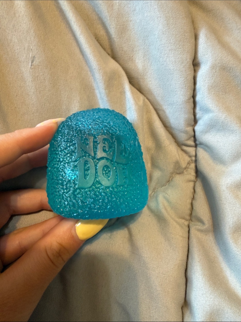 Needoh gumdrop blue